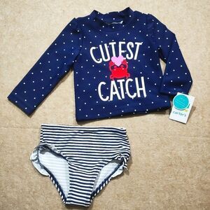 Carter's Kids Rash guard Swim Set #C